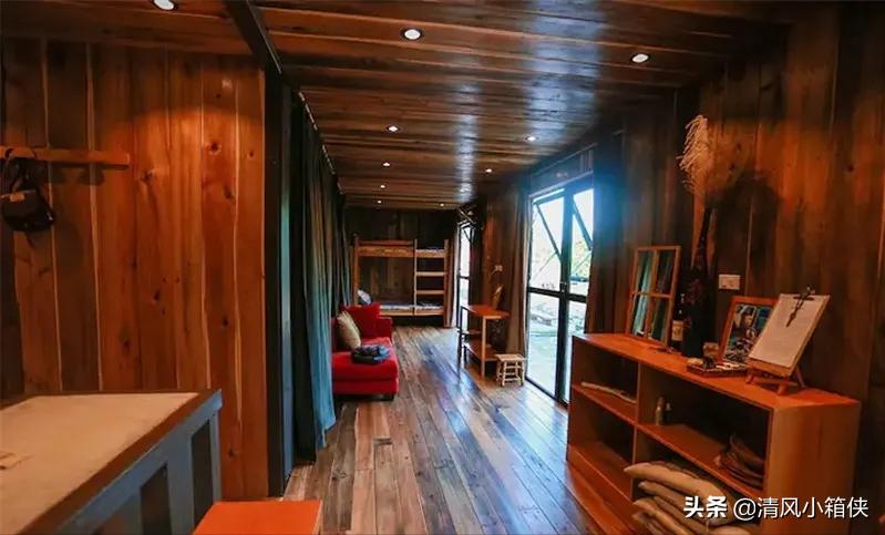 集装箱建筑可移动绝美集装箱民宿,模块化集装箱建筑海边民宿