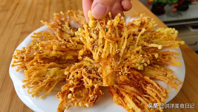 金针菇不油做法,金针菇鸡蛋干凉拌怎么做