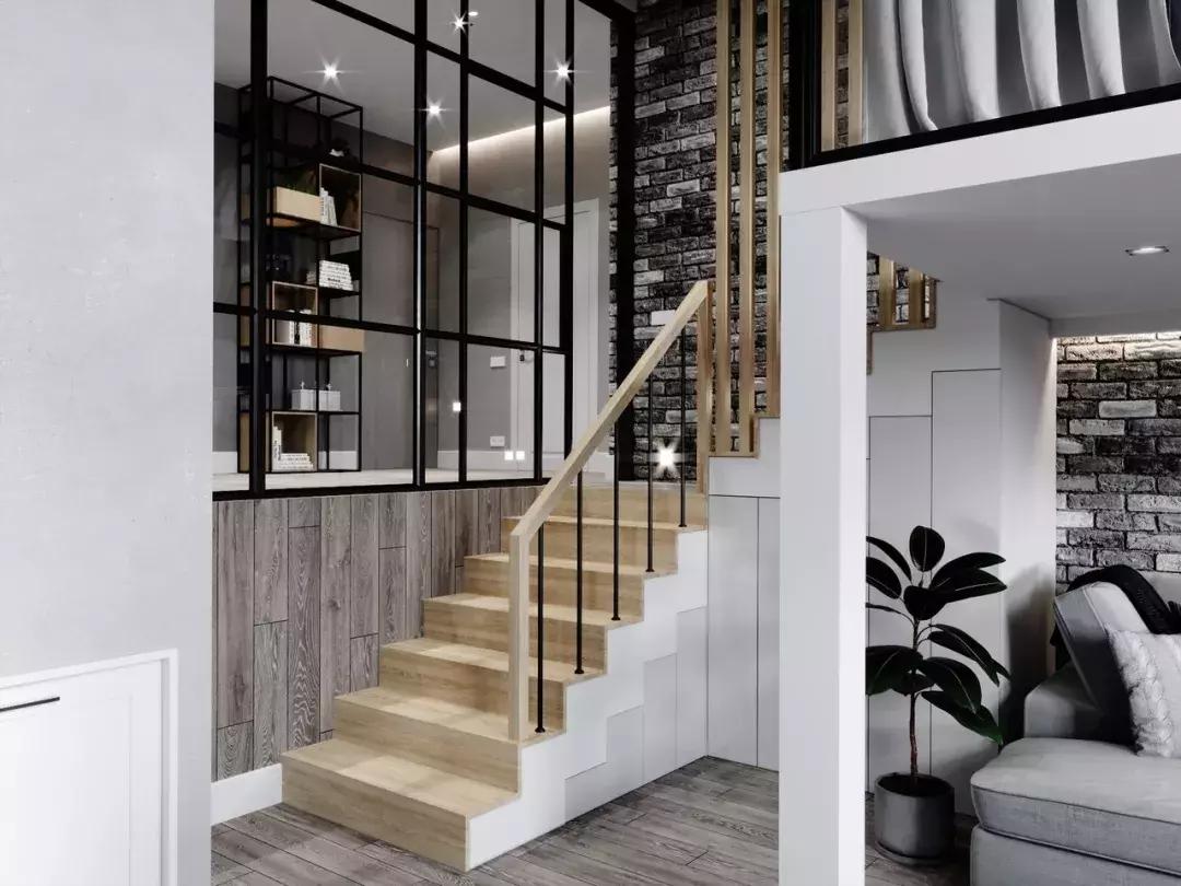 楼梯这样设计才惊艳,楼梯下空间怎么设计高级