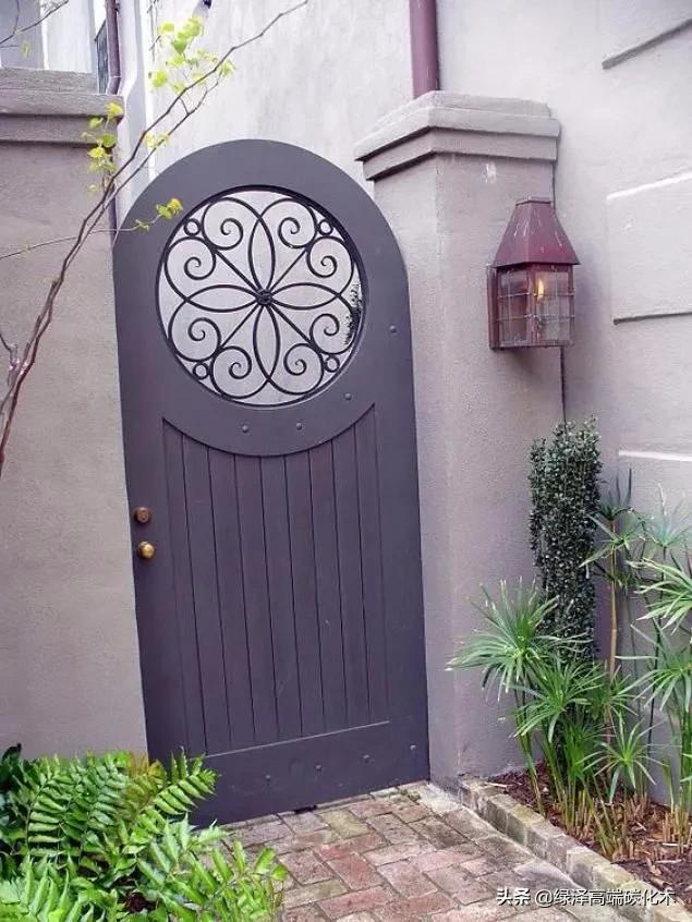 庭院栅栏门制作,庭院围墙护栏栅栏门