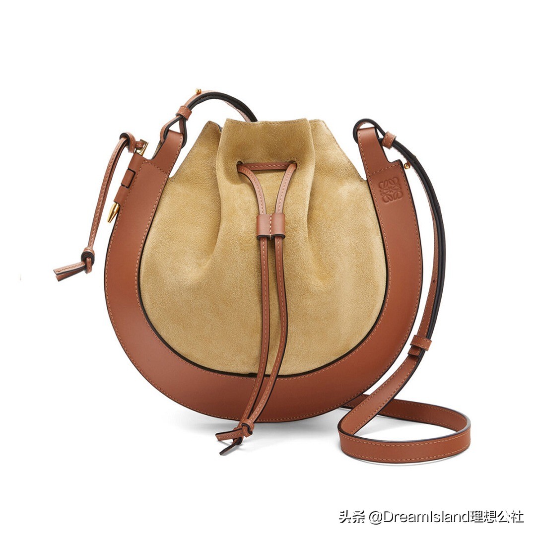 loewe黑色马鞍包,新包蔻驰