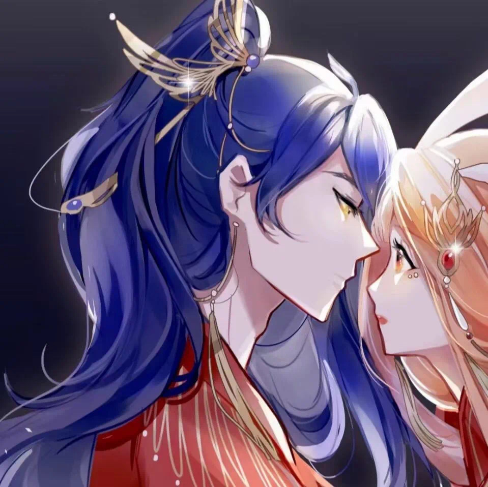 王者荣耀情侣头像花木兰和兰陵王,王者荣耀蔡澜和蔡文姬情侣头像