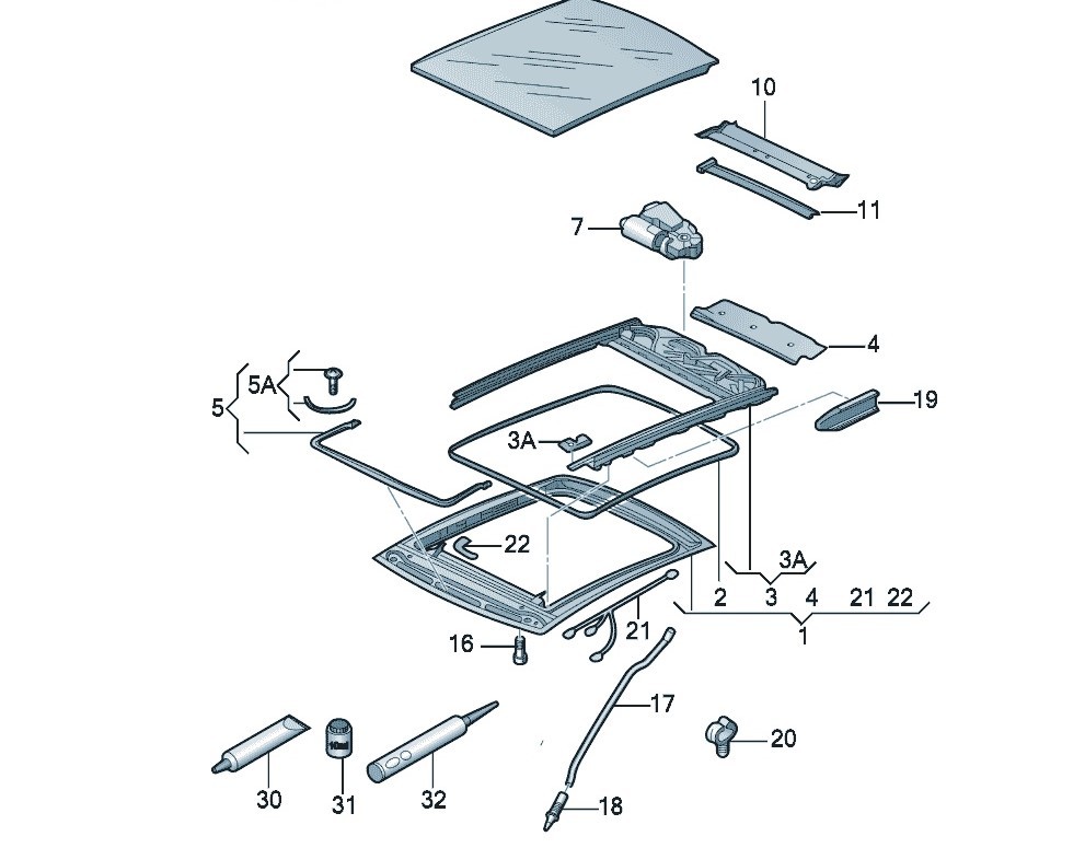 凌渡天窗盖板胶条塌陷漏水吗,21款凌渡天窗胶条塌陷4s店给换吗
