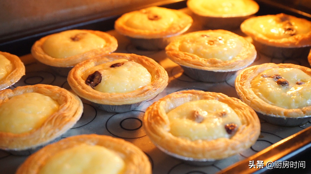 美味蛋挞原来超简单就能做出来,好吃的蛋挞多种吃法只需要三步