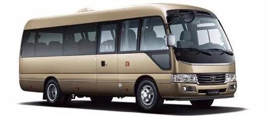 丰田最强的面包车考斯特,丰田考斯特23座中巴车驾驶体验