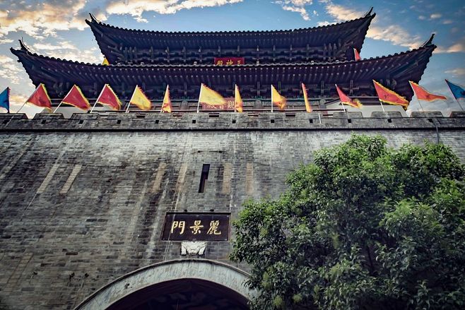 洛阳古城丽景门现状,洛阳丽景门历史记录