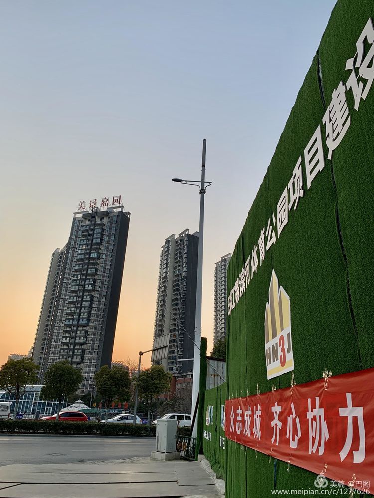 洛阳涧西路边街景,洛阳滨河北路图