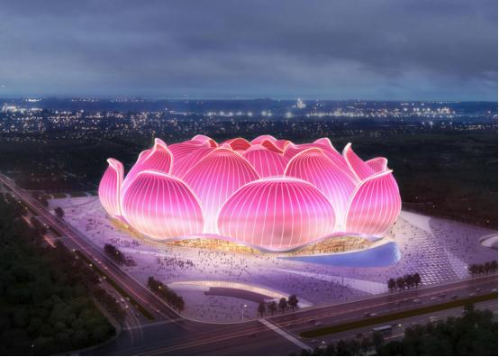 恒大惊艳美照,足球场绝美