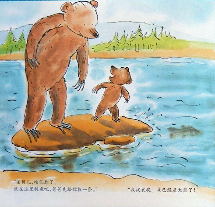 绘本小熊和最好的爸爸聚会,绘本故事小熊和最好的爸爸