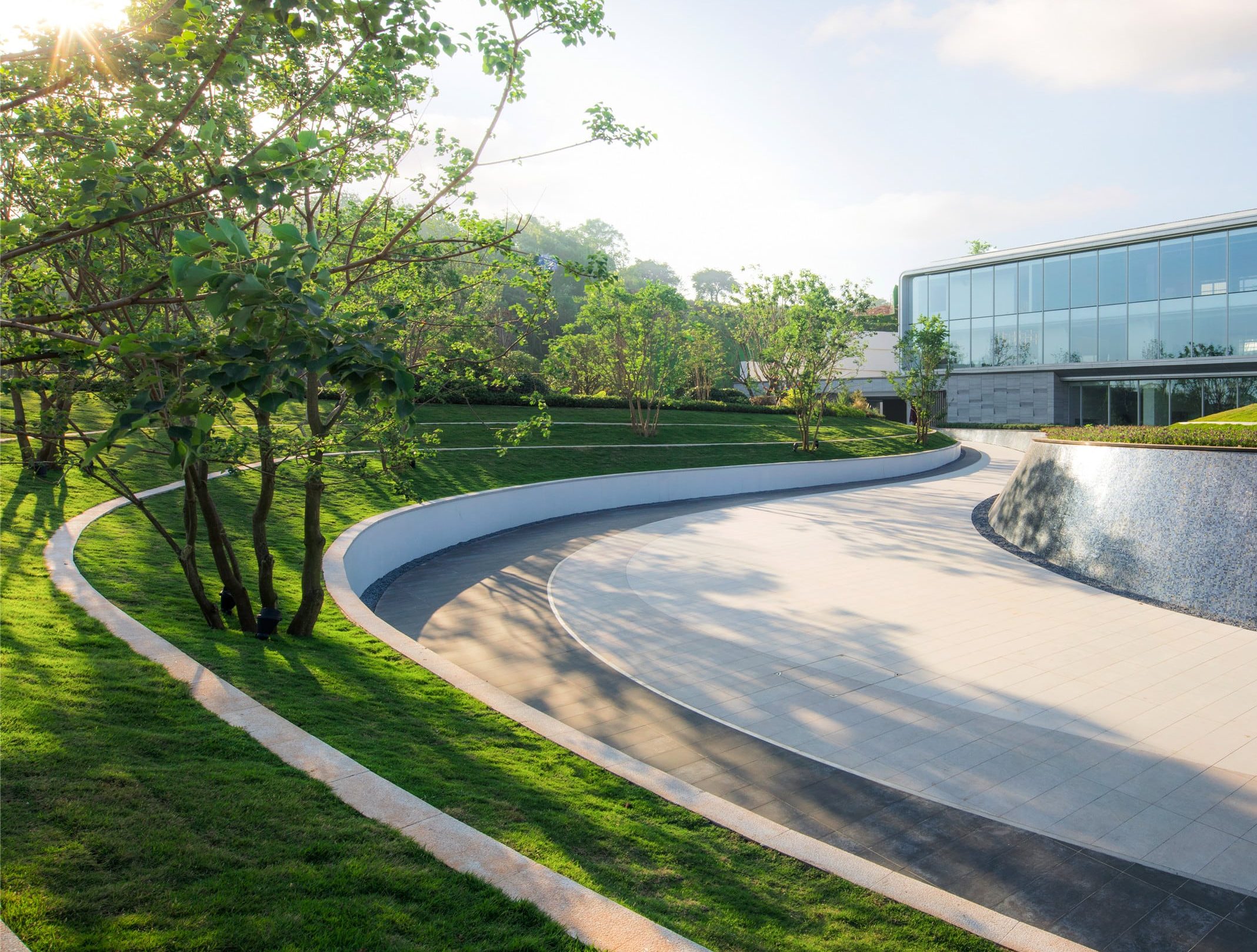 重庆龙湖滟澜山景观设计公司,重庆听江左岸景观设计