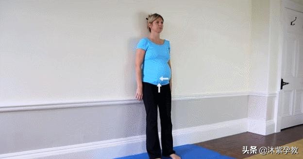 孕妈妈健身日常,孕期可以运动改善驼背