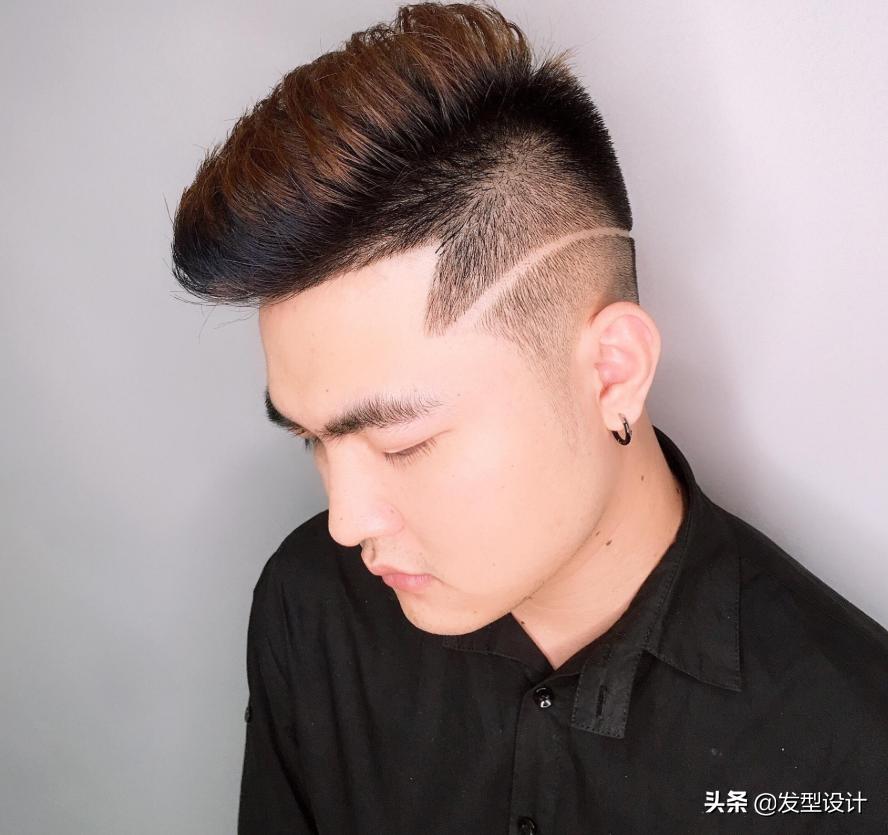 男士毛寸发型图解2020流行短发,30-40岁男士方脸短发发型稳重