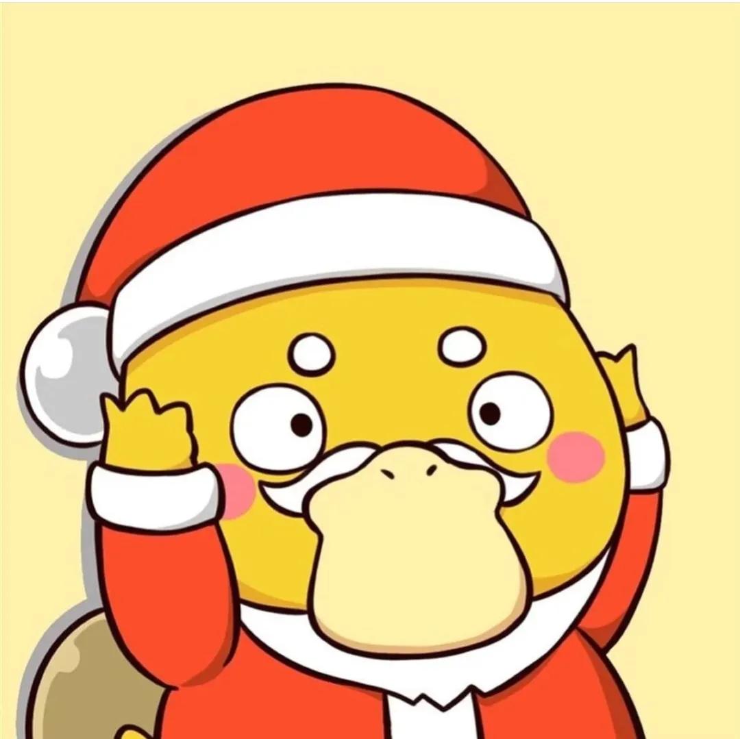 可达鸭头像图片,张嘴可达鸭头像