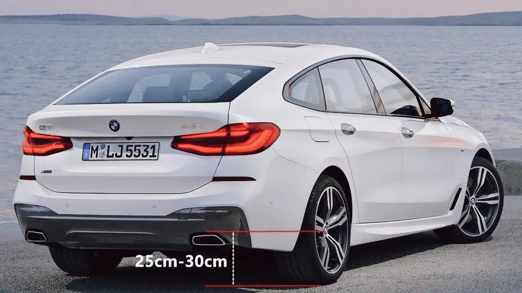 宝马车涉水怎么办,开宝马过淹水路