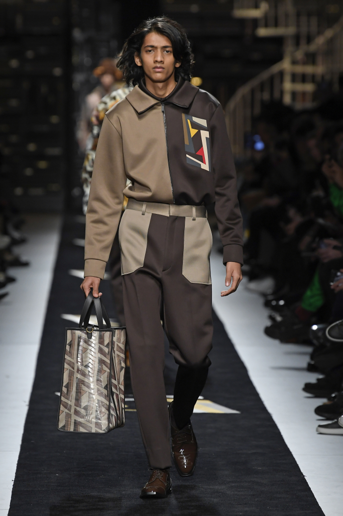 fendi2020秋冬男装秀设计思路,米兰时装周fendi2022春夏系列