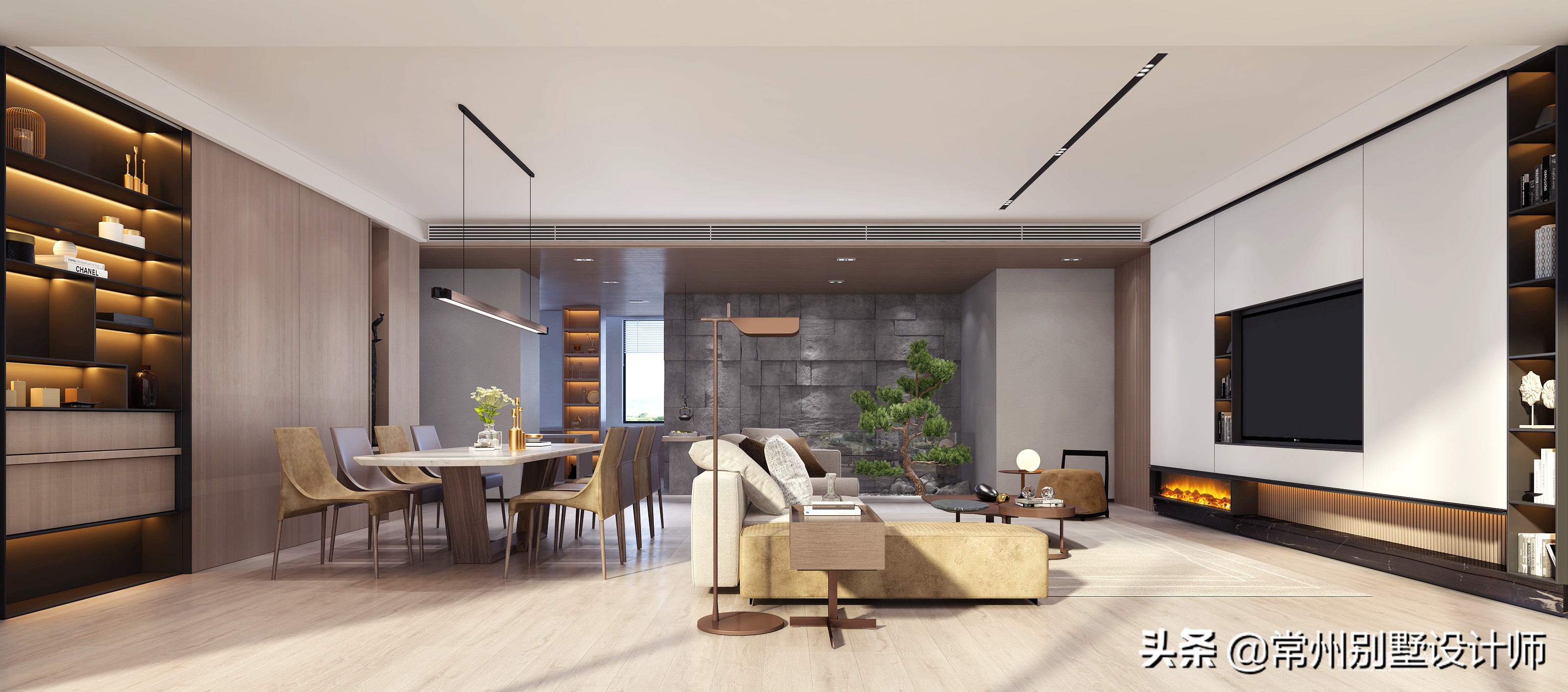 常州别墅软装设计效果图,常州别墅设计装修风格效果图