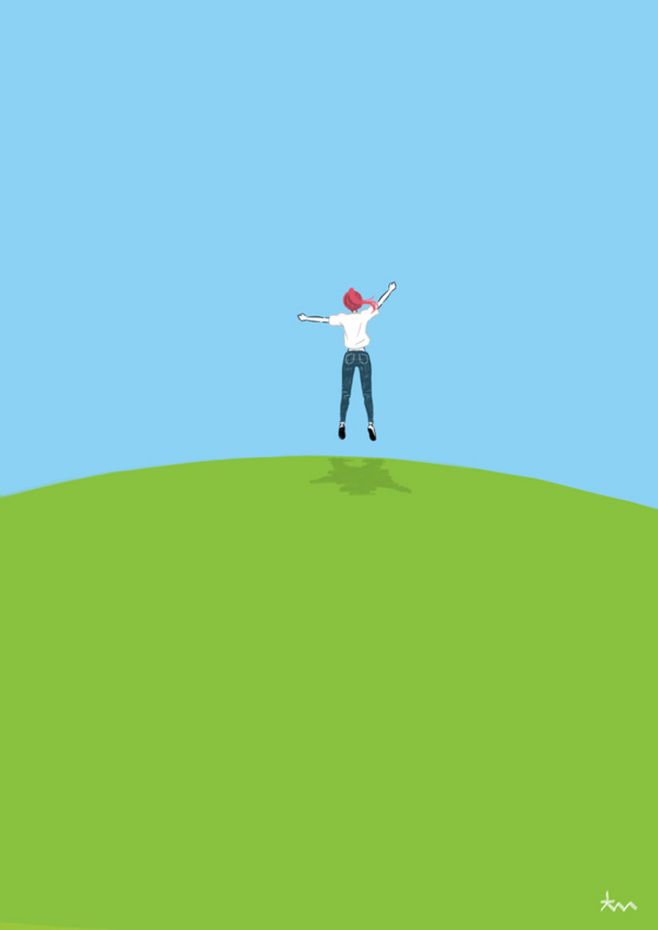 平凡的小幸福，来自韩国艺术家 Chassam