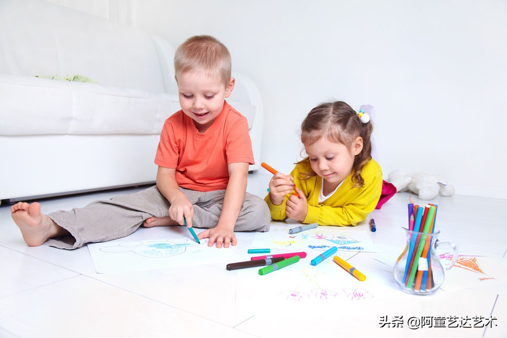 孩子学画画经常遇到的常见问题,不同年龄段的孩子应该学什么画