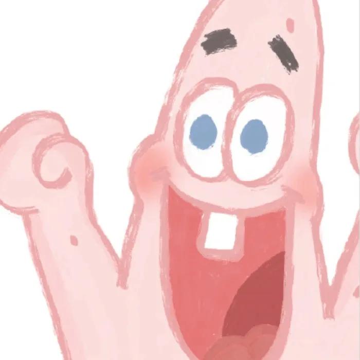 海绵宝宝和派大星的可爱头像,海绵宝宝头像超萌可爱小红书