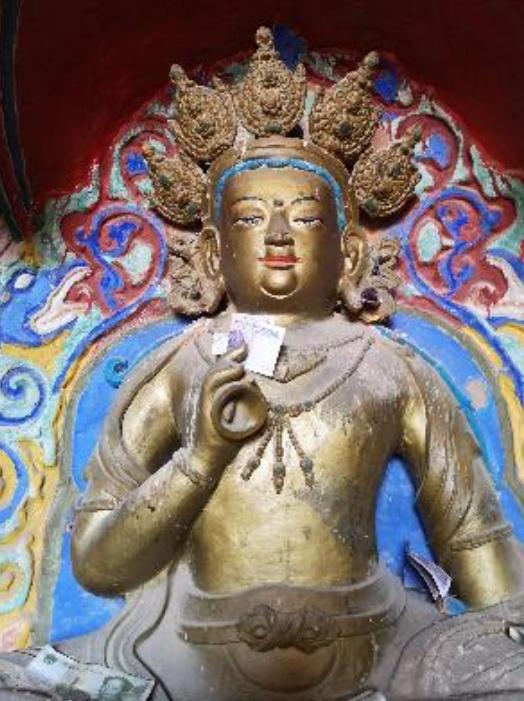 马蹄寺石窟被称为中国石窟之祖,金塔寺石窟和马蹄寺石窟