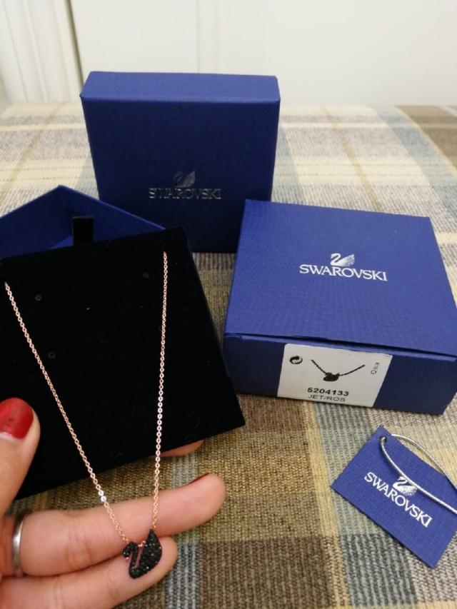 施华洛世奇天鹅项链怎么查询真假,施华洛世奇天鹅项链材质是银吗