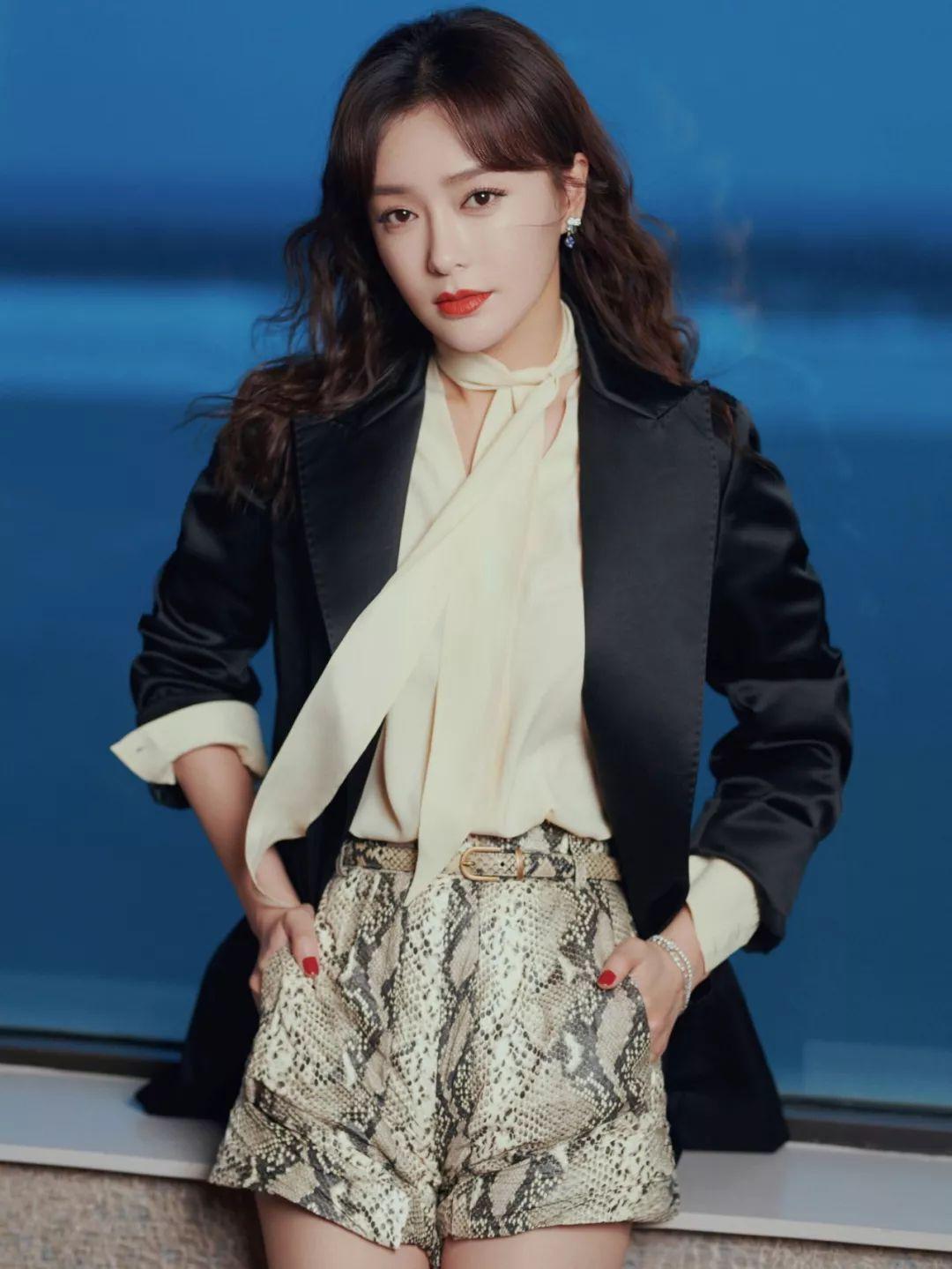 秦岚花少同款羊羔毛外套,秦岚同款穿搭冬季打底衫