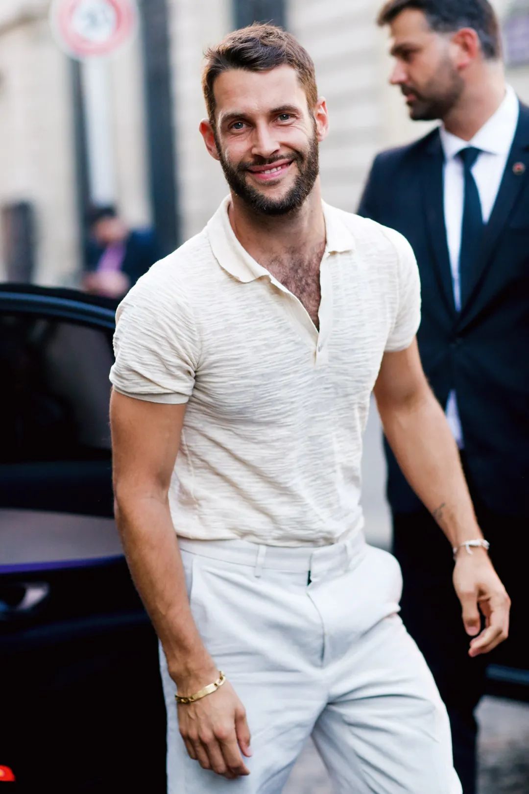 夏天polo衫外套穿什么,夏天冰丝polo衫