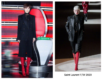 李宇春漆皮高跟鞋,李宇春穿的是什么运动鞋