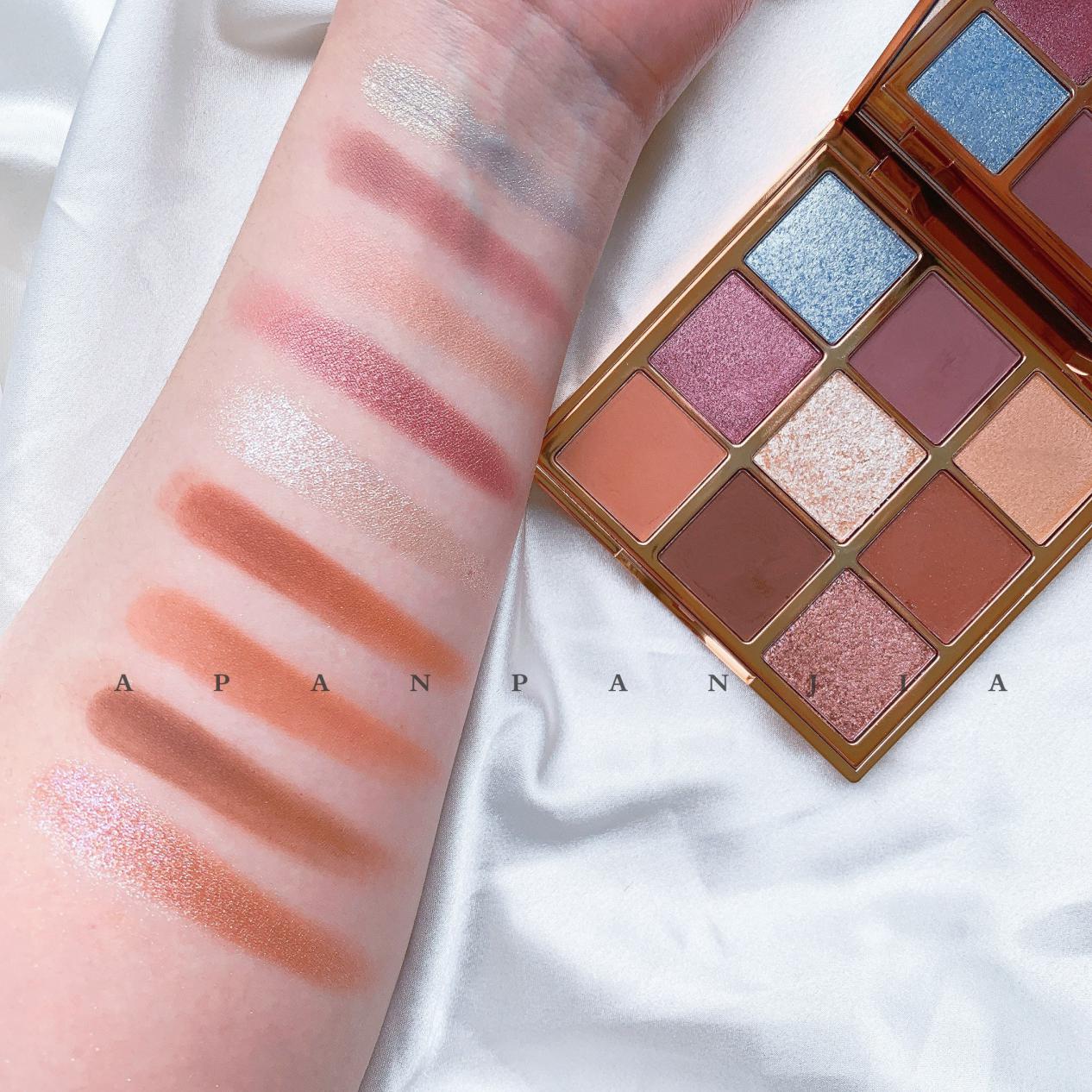 显色度持久性比较好眼影盘 (好晕染不飞粉的大地色眼影盘推荐)