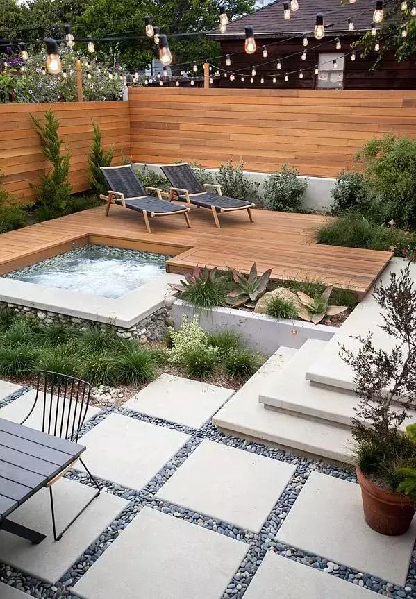 屋顶花园铺装施工步骤,花园铺装要注意什么