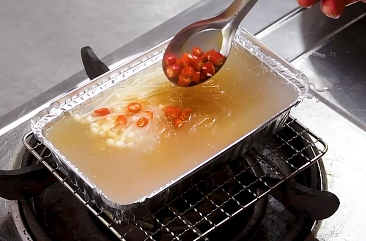 烤粉丝花甲锡纸烤箱版,锡纸烤粉丝哪里可以学