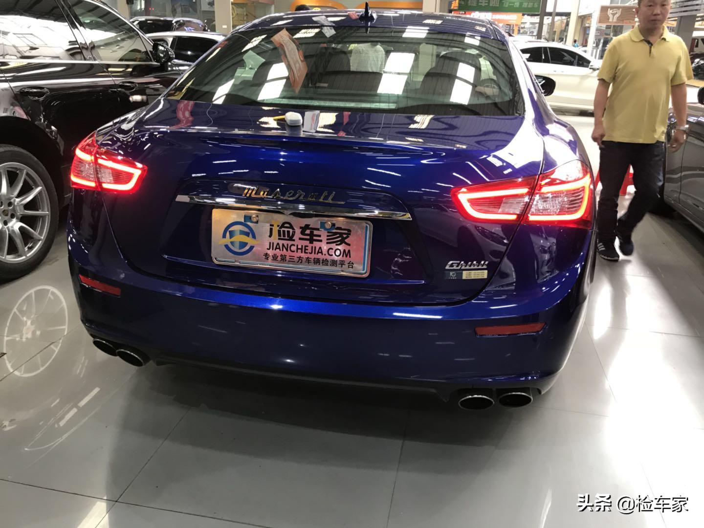 玛莎拉蒂吉博力算不算伪豪车,两年的玛莎拉蒂吉博力