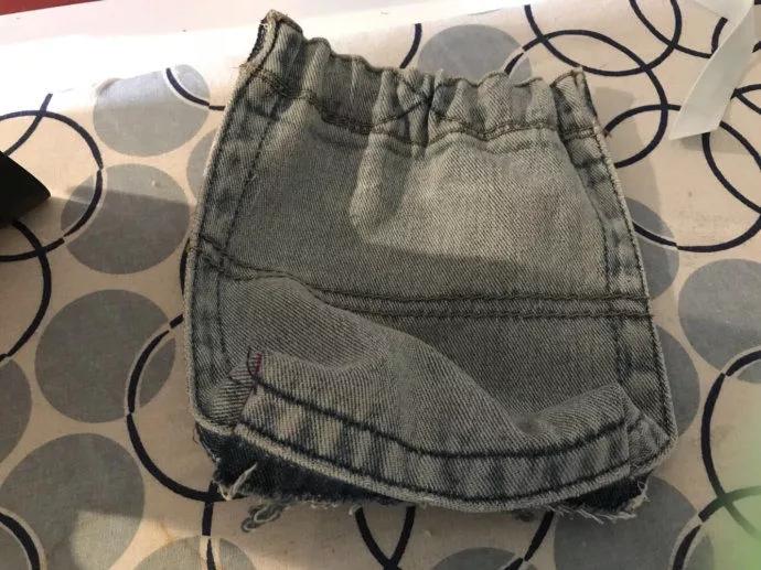 旧牛仔裤的废物利用改造,牛仔裤改双肩背包教程