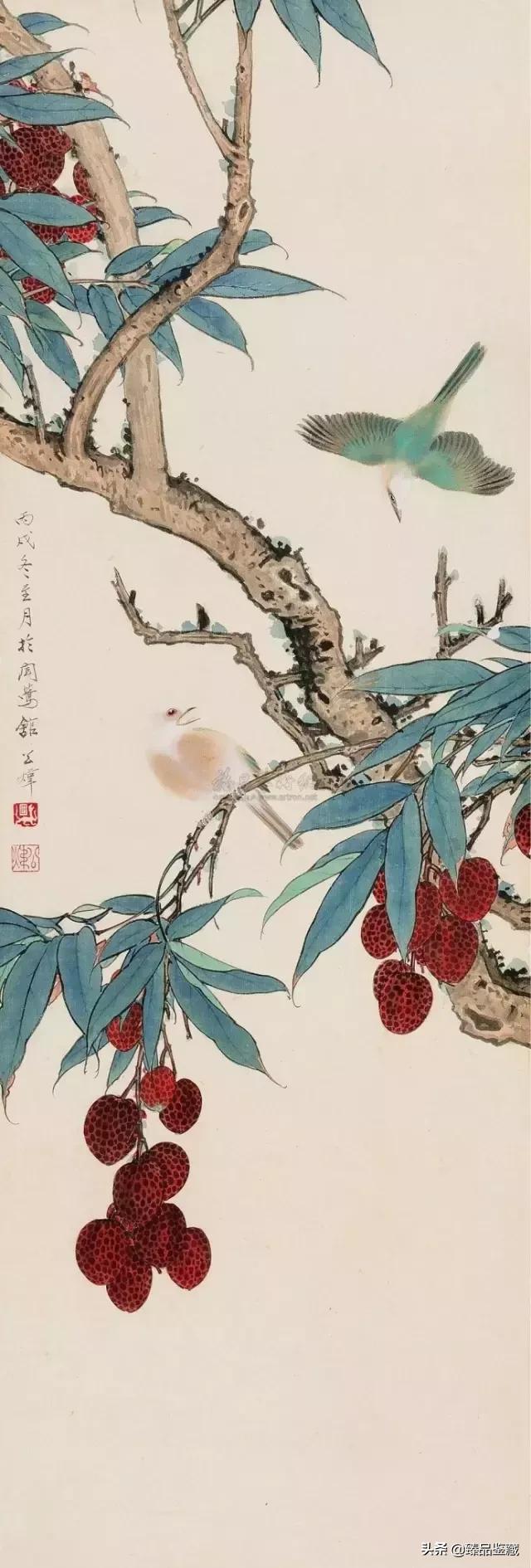 工笔大师田世光,工笔画大师田世光画孔雀好美