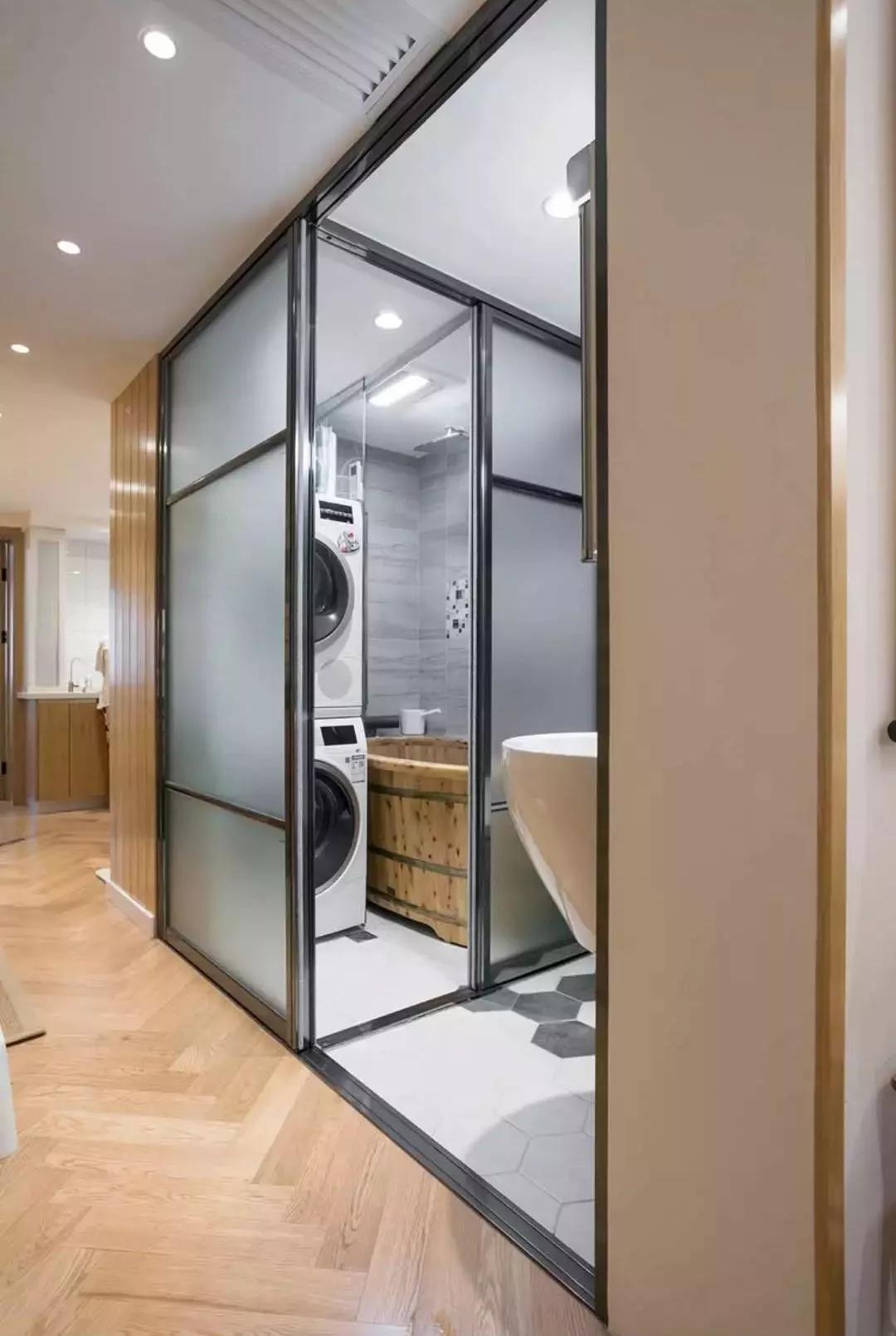 小夫妻65㎡小家，4分离卫生间，收纳竟有276个行李箱大