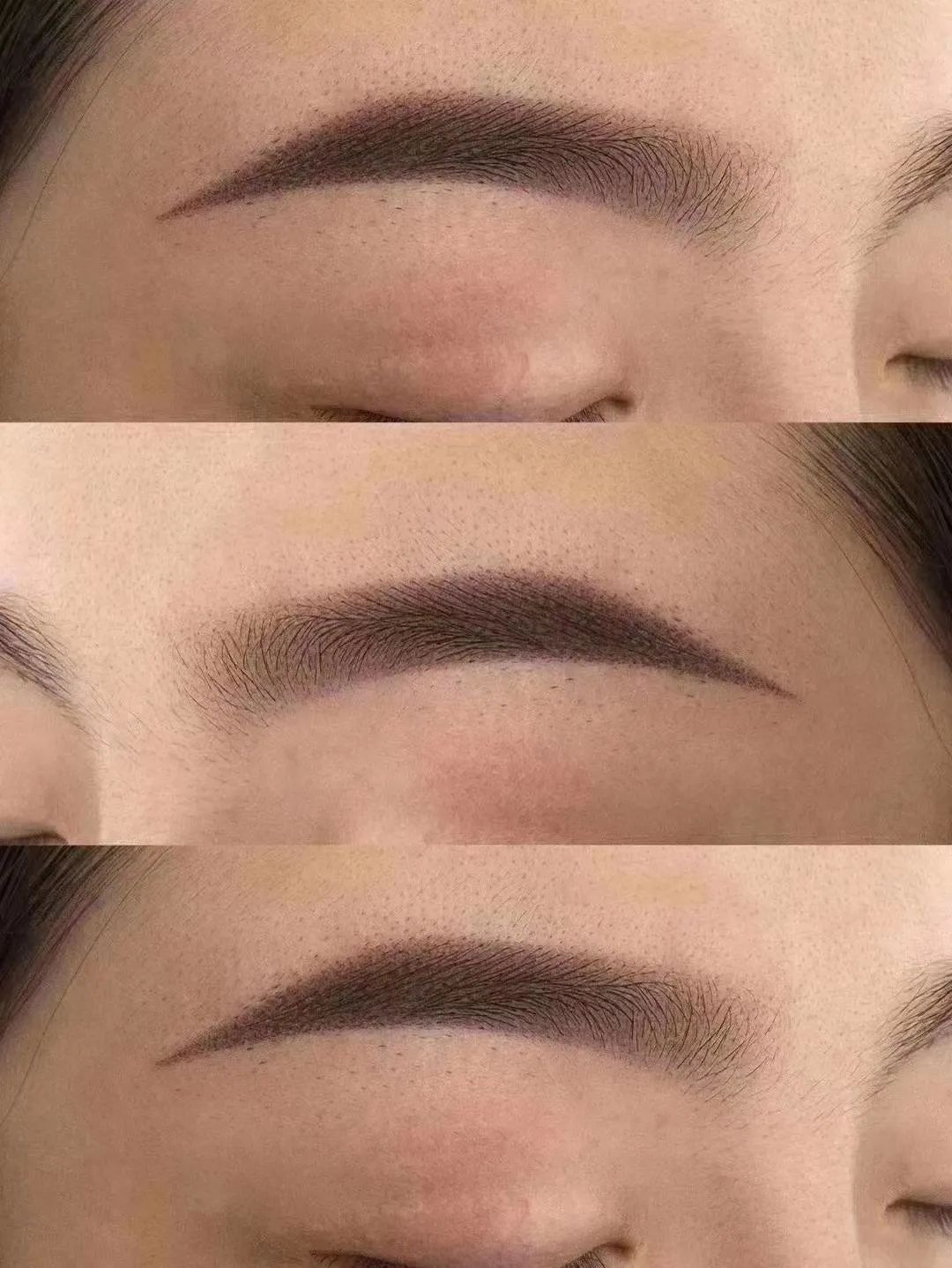 纹绣师必学的七种眉型教程,初学纹绣实操做眉