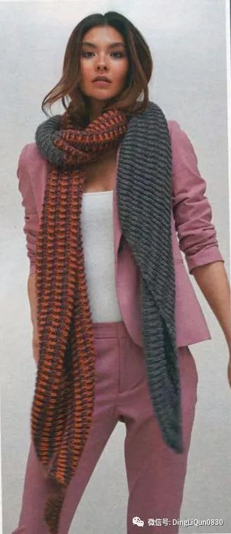 艾米丽的毛衣连衣裙编织图解,针织披肩的样式和织法长款