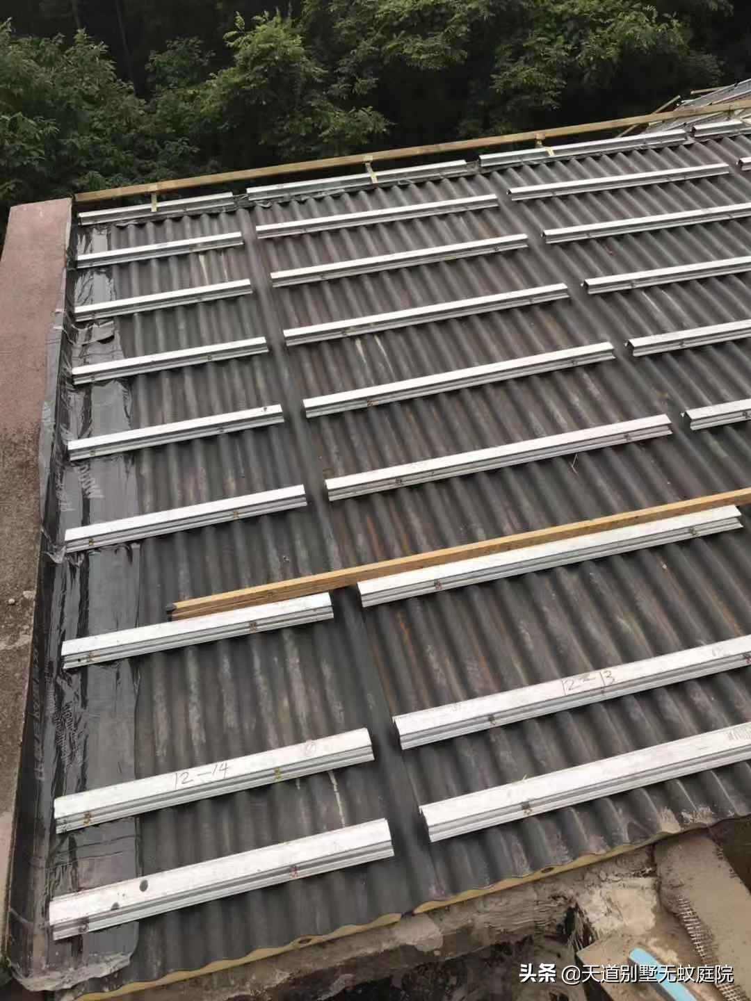 旧楼房翻新改造斜屋面,平屋面改造翻新