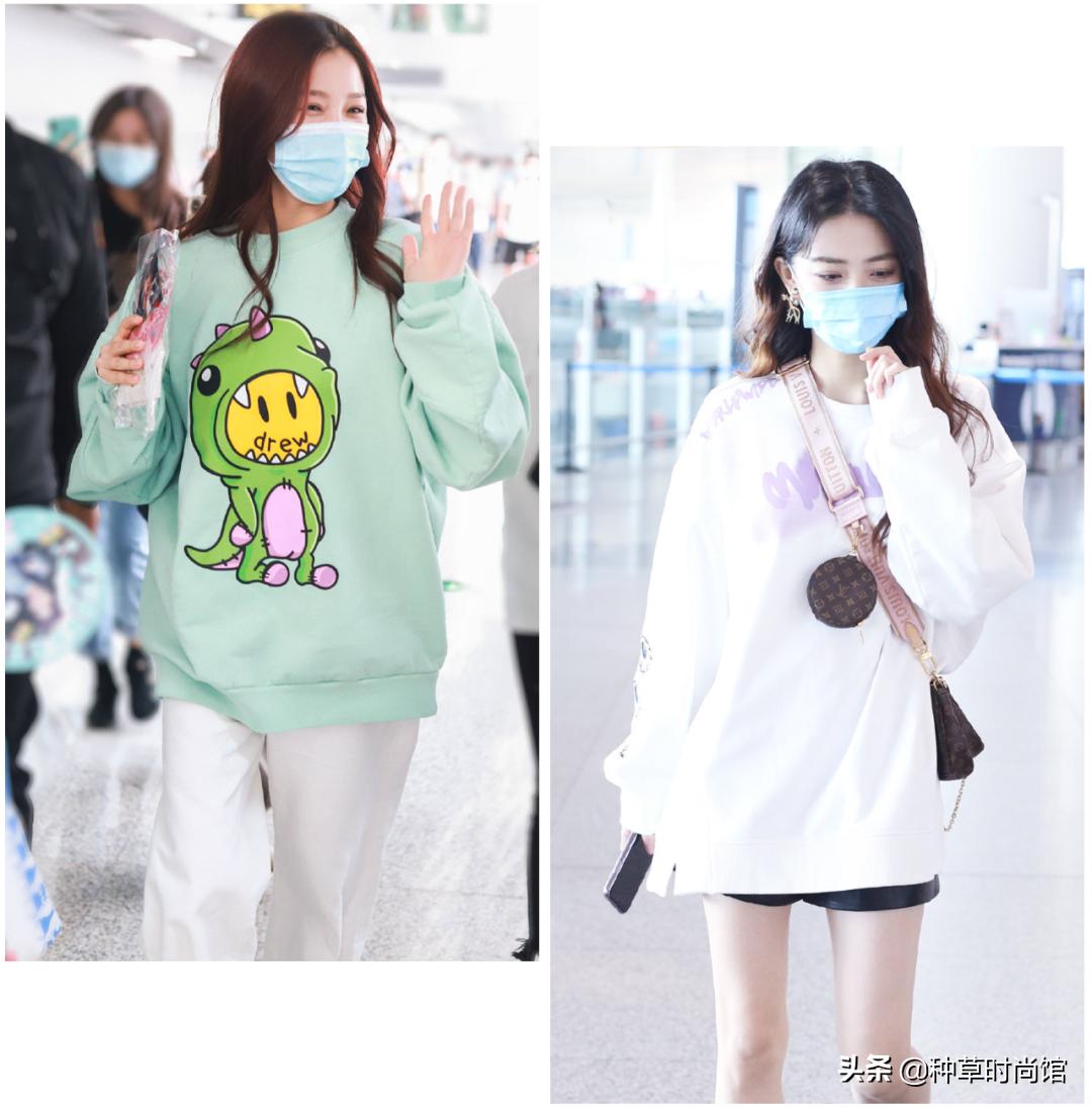 秋冬新款上新卫衣穿搭,今年秋款卫衣的流行款式