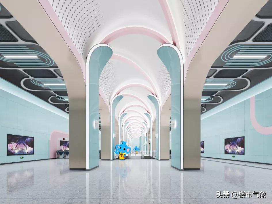 郑州地铁8号线最新装修施工,郑州地铁装修