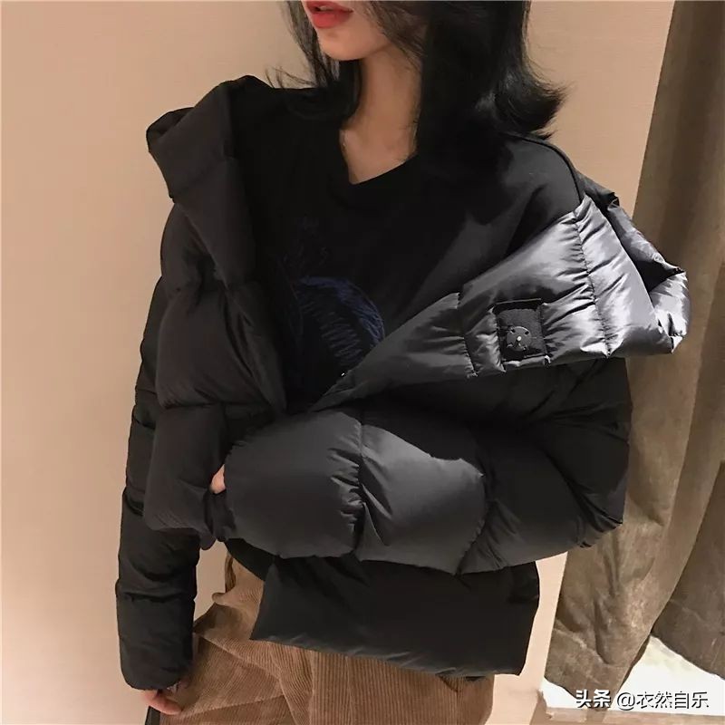 时尚大气羽绒棉服保暖又减龄,羽绒棉服也能穿出时尚高级感