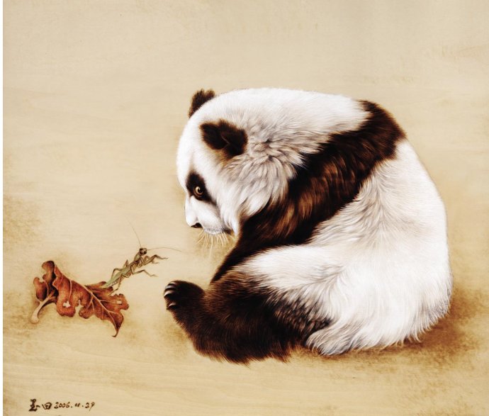 田玉田烙画动物作品欣赏,田玉田烙画多少钱