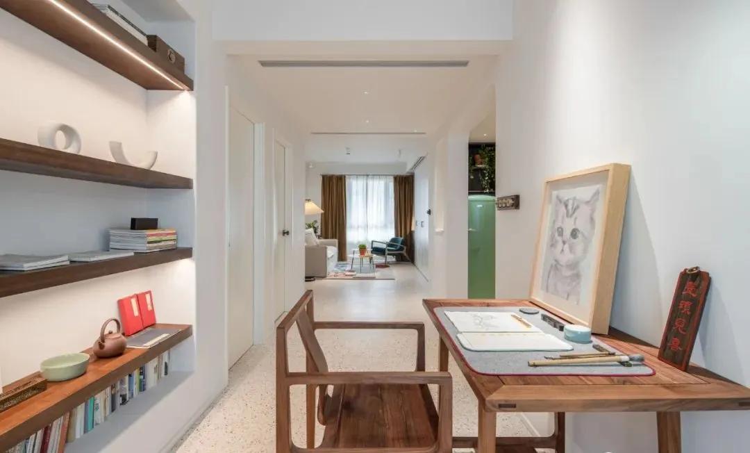 老房小户型拱形门洞,装修房子效果图现代简约暗门