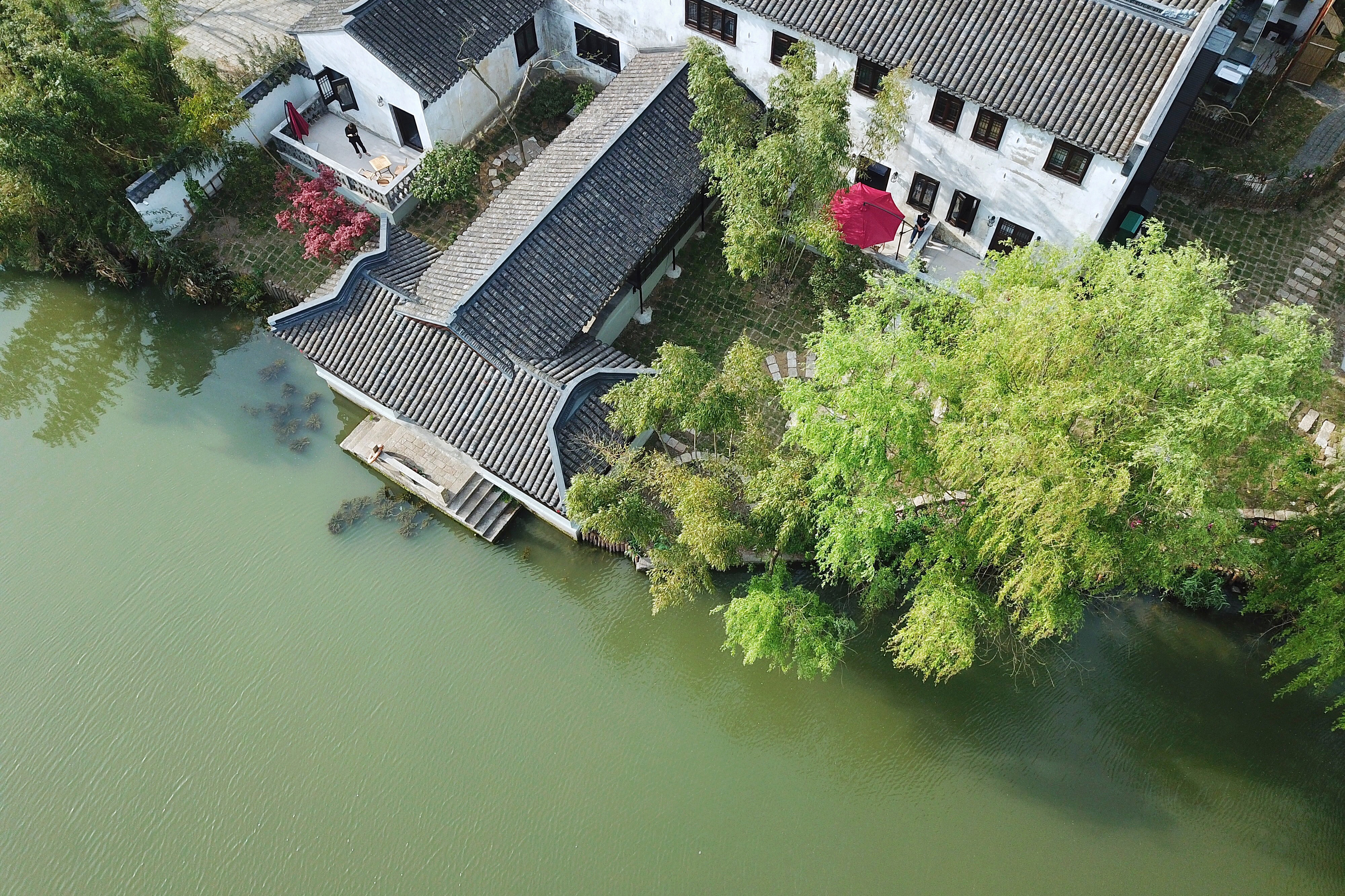 常熟沙家浜一日游结束,常熟水上花田沙家浜