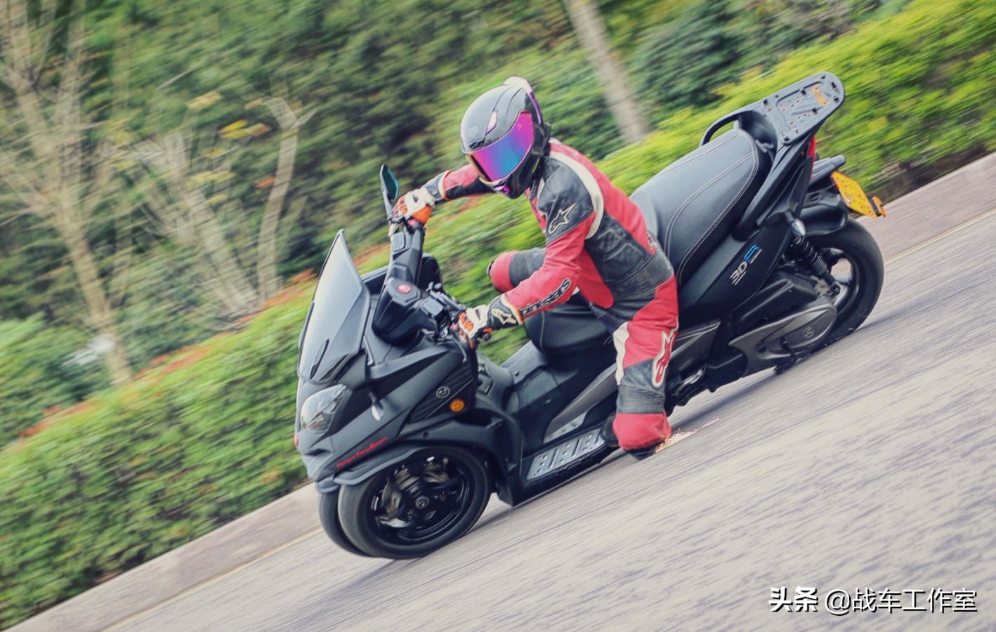 宏佳腾3d-350r用的什么发动机,宏佳腾350r倒三轮摩托车评测