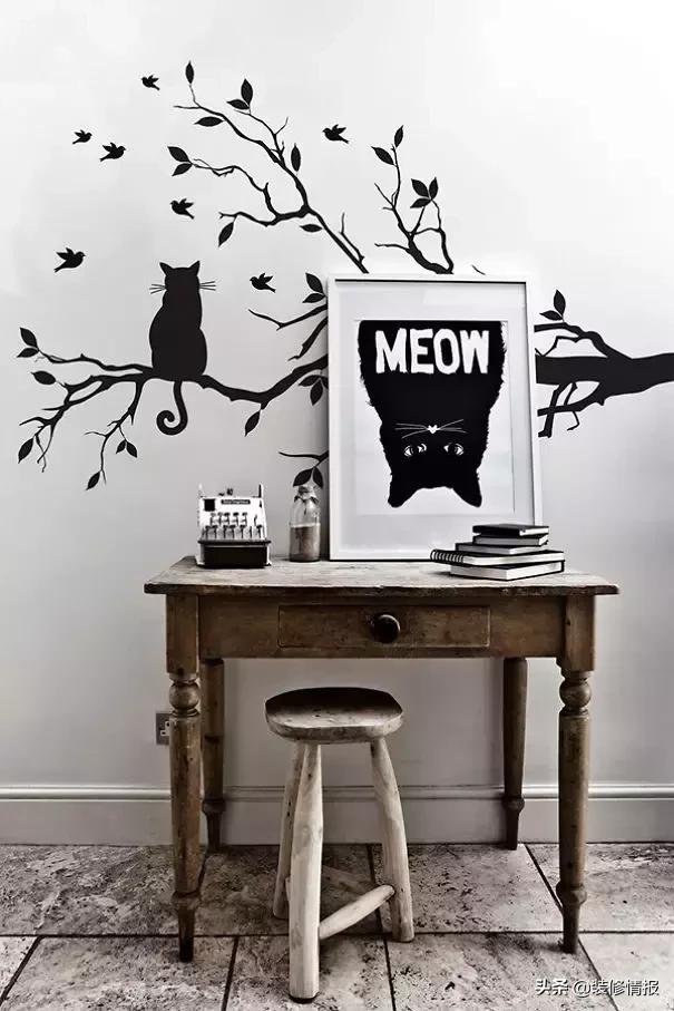 创意自贴墙纸,很酷炫的墙纸