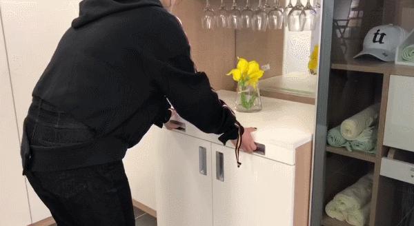 橱柜免拉手抽屉大品牌,定制抽屉为什么那么贵