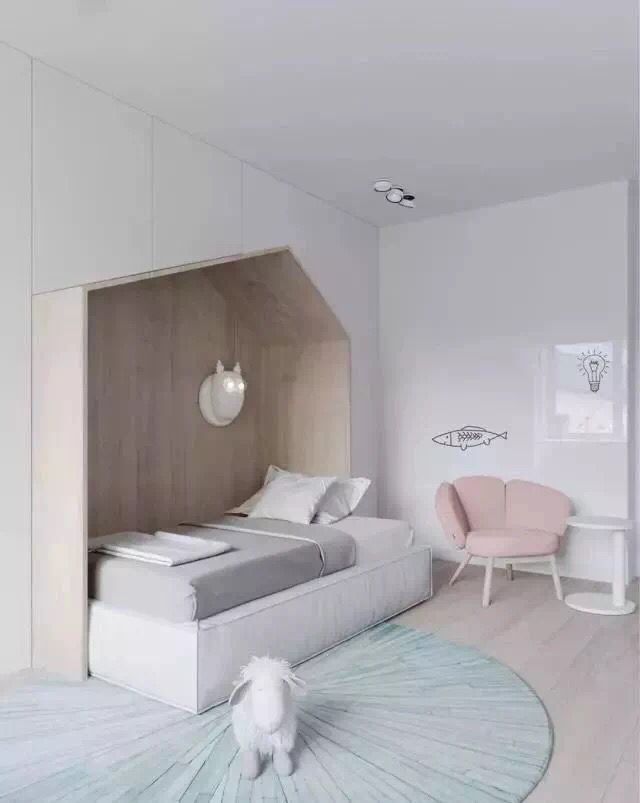 房间大面积白怎么显得高级,白色的家居布局