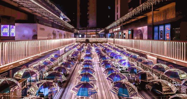 开放性商业街二楼,开放性商业街设计效果图