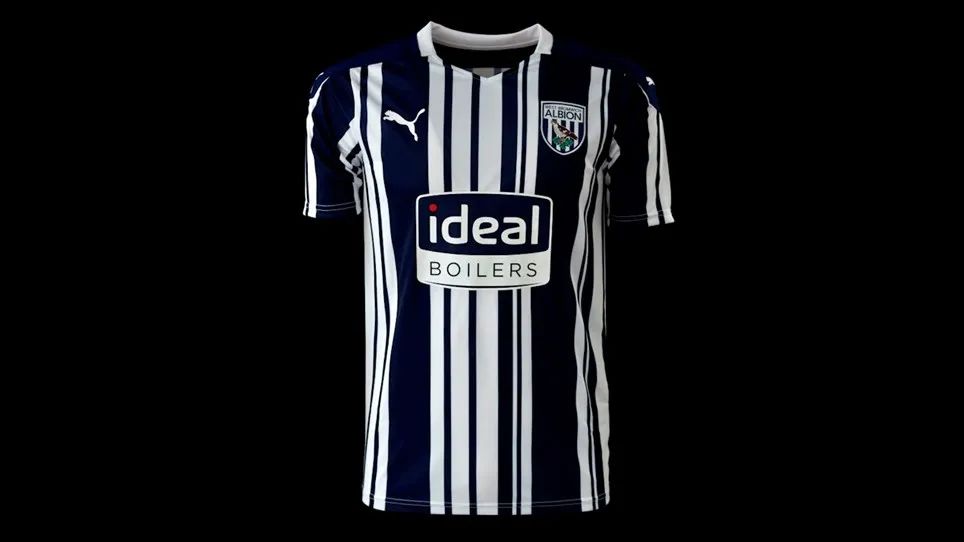 西布朗重返英超,新英格兰2021主场球衣